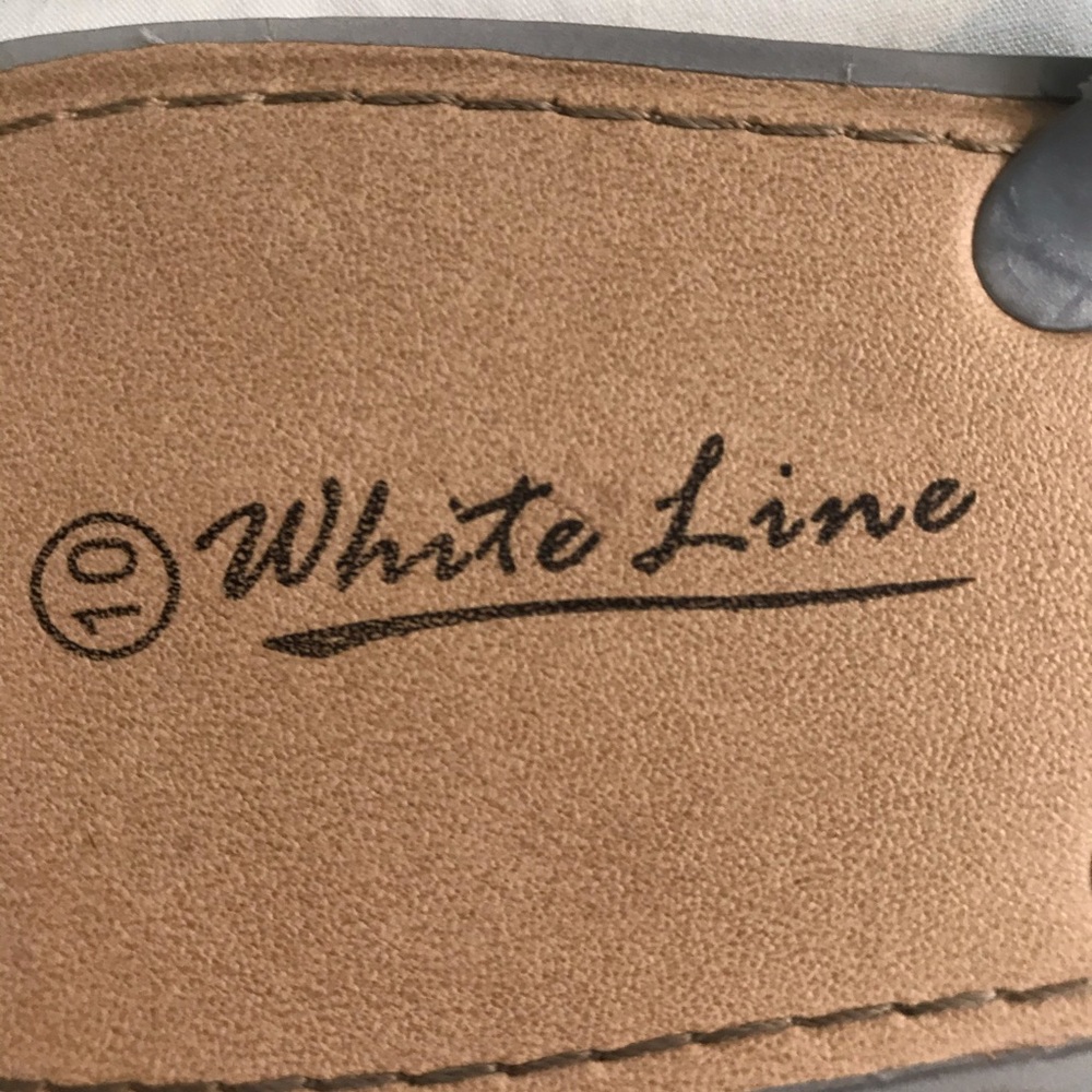 White Line Sandals - Picture 4 of 6